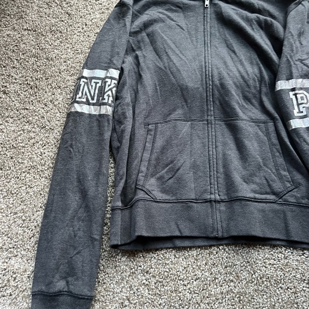 Victoria's Secret PINK Gray Hoodie - Picture 5 of 9